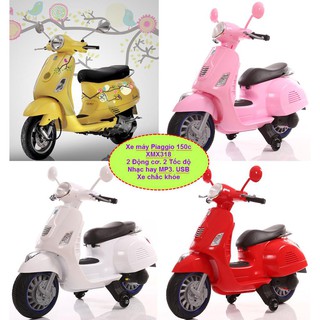 XE ĐIỆN VESPA TRẺ EM [SỈ INBOX]