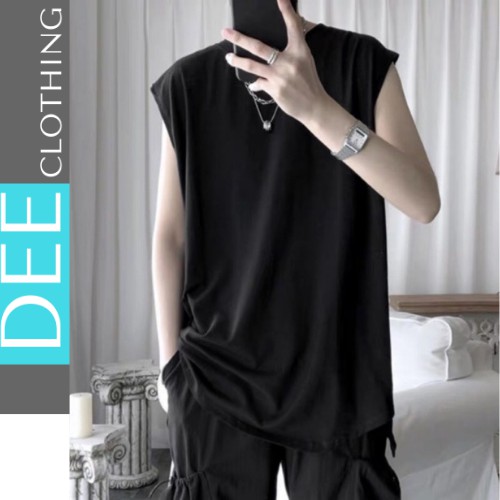 Áo tanktop unisex form rộng Áo thun sát nách ulzzang nam nữ kiểu dáng thể thao phong cách Hàn Quốc