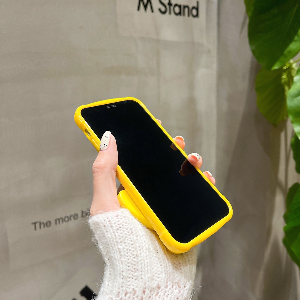 Ốp điện thoại in hình vịt hoạt hình thích hợp cho Iphone ins 12 pro max 11 pro max xs max xr x 7 8 plus