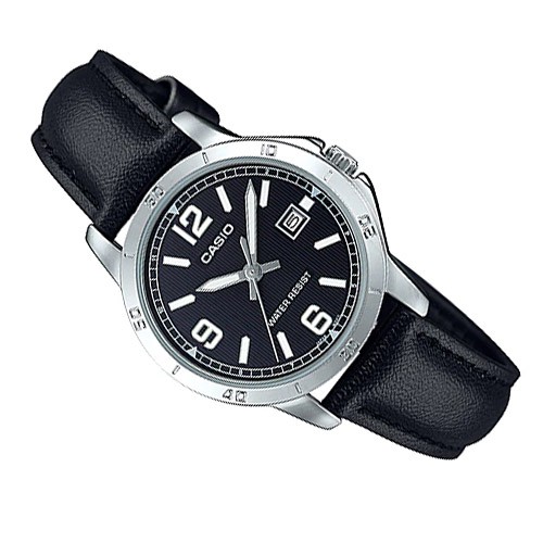 Đồng hồ nữ dây da Casio Anh Khuê LTP-V004L-1BUDF