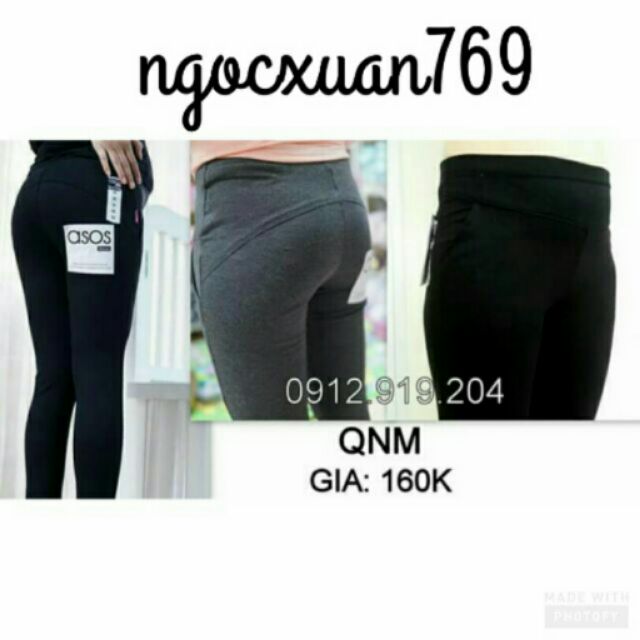 QUẦN LEGGING BẦU