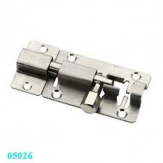 Chốt cửa inox mờ Ivan cao cấp 05026 -dài 5 phân
