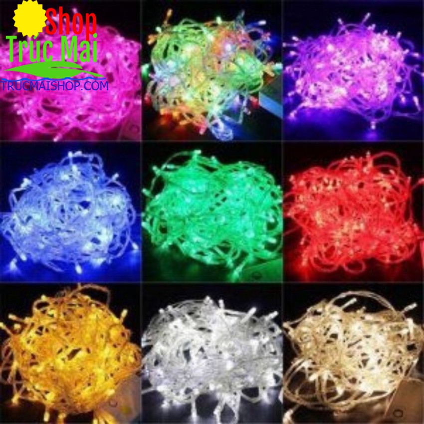 [Giá Sỉ] Đèn Led Dây Chớp Trang Trí Noel &amp; Tết 4.5M
