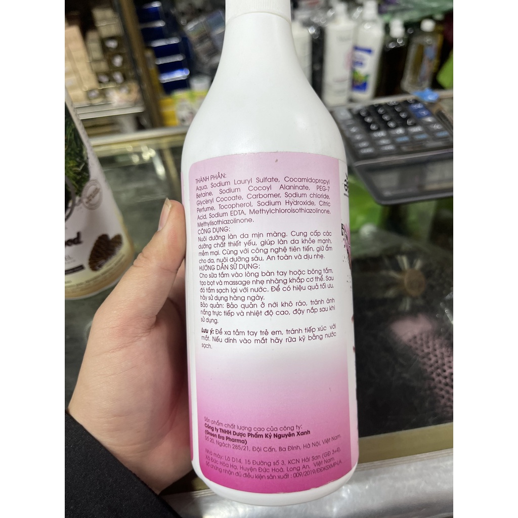 Sữa tắm H’era hương nước hoa
