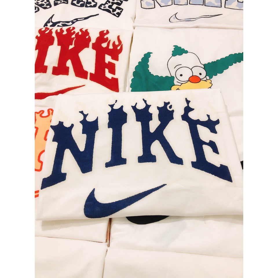 áo thun tay lỡ in logo hiệu unisex ♥ | BigBuy360 - bigbuy360.vn