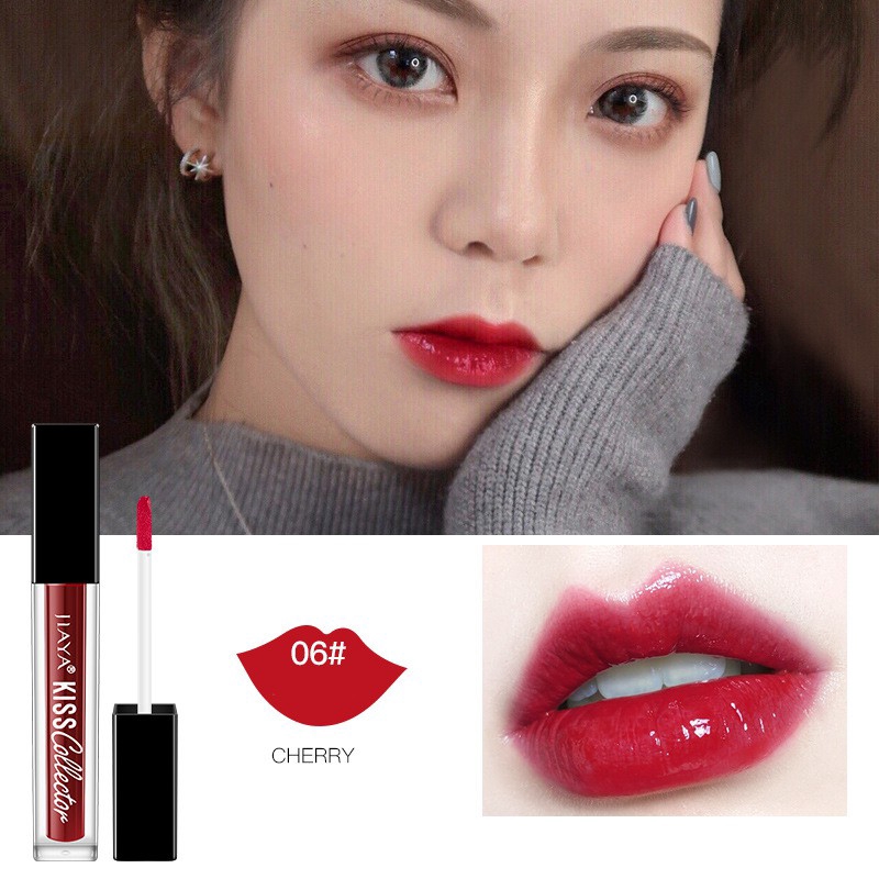 Son nước dưỡng ẩm chống thấm không phai tông màu đỏ bóng | BigBuy360 - bigbuy360.vn