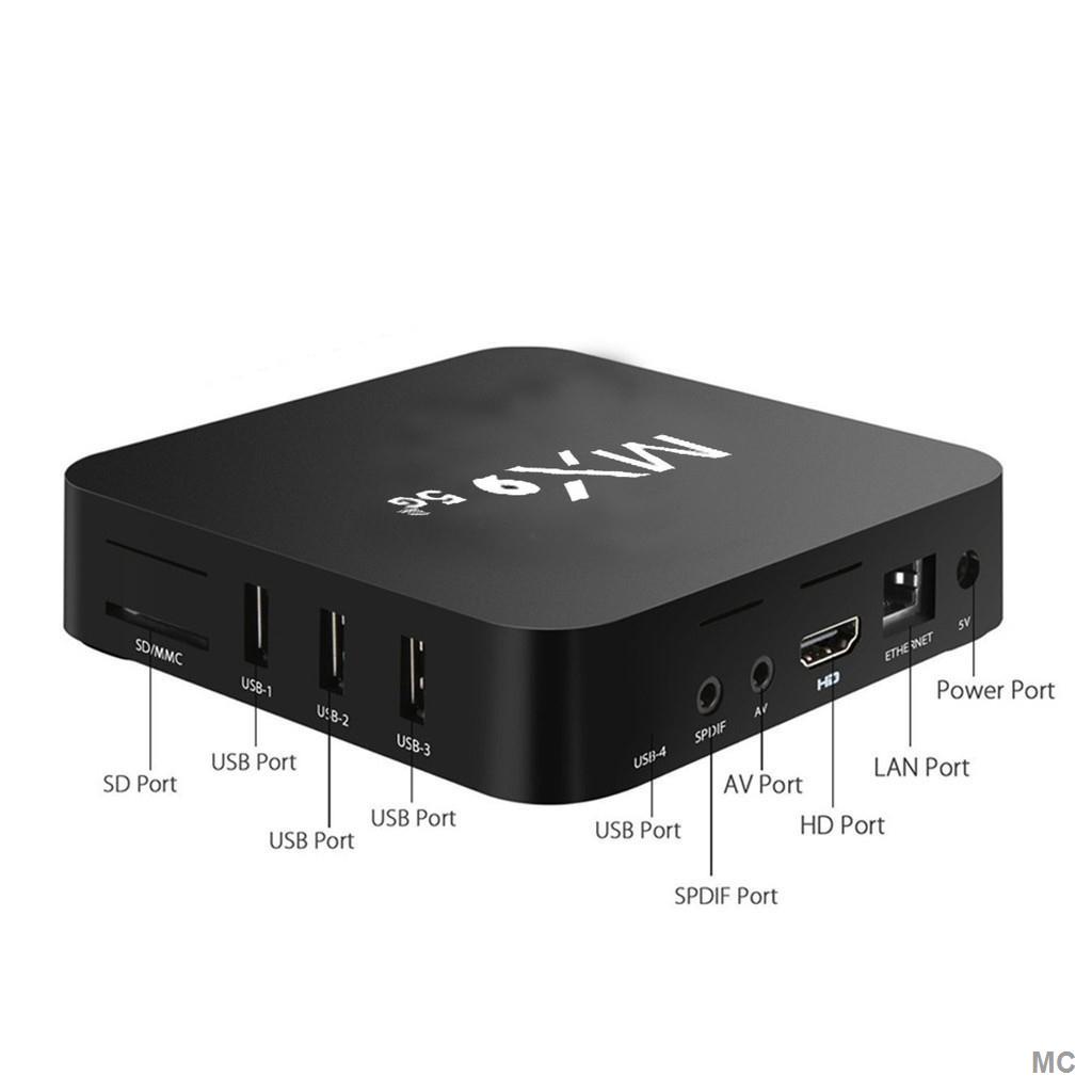 Đầu TV box MXQ Pro 4K 5g Android 10.0 UHD TV box + I8 Q96mini ChấT LượNg Cao KèM Phụ KiệN