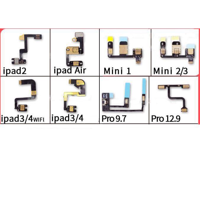 1 Cái Micro Bên Trong, Dây Cáp Mềm Cho Ipad 2 3 4 5 6 Mini1 Máy Phát Air2 9.7 10.5 12.9 Mic