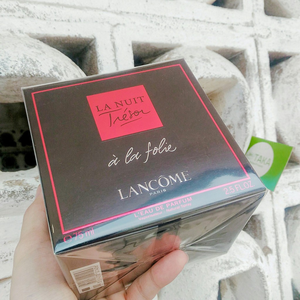 Nước hoa nữ Lancome Tresor La Nuit A La Folie 75ml Fullseal-Tester