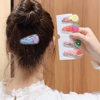 Kẹp tóc có nhũ lấp lánh Hàn Quốc
