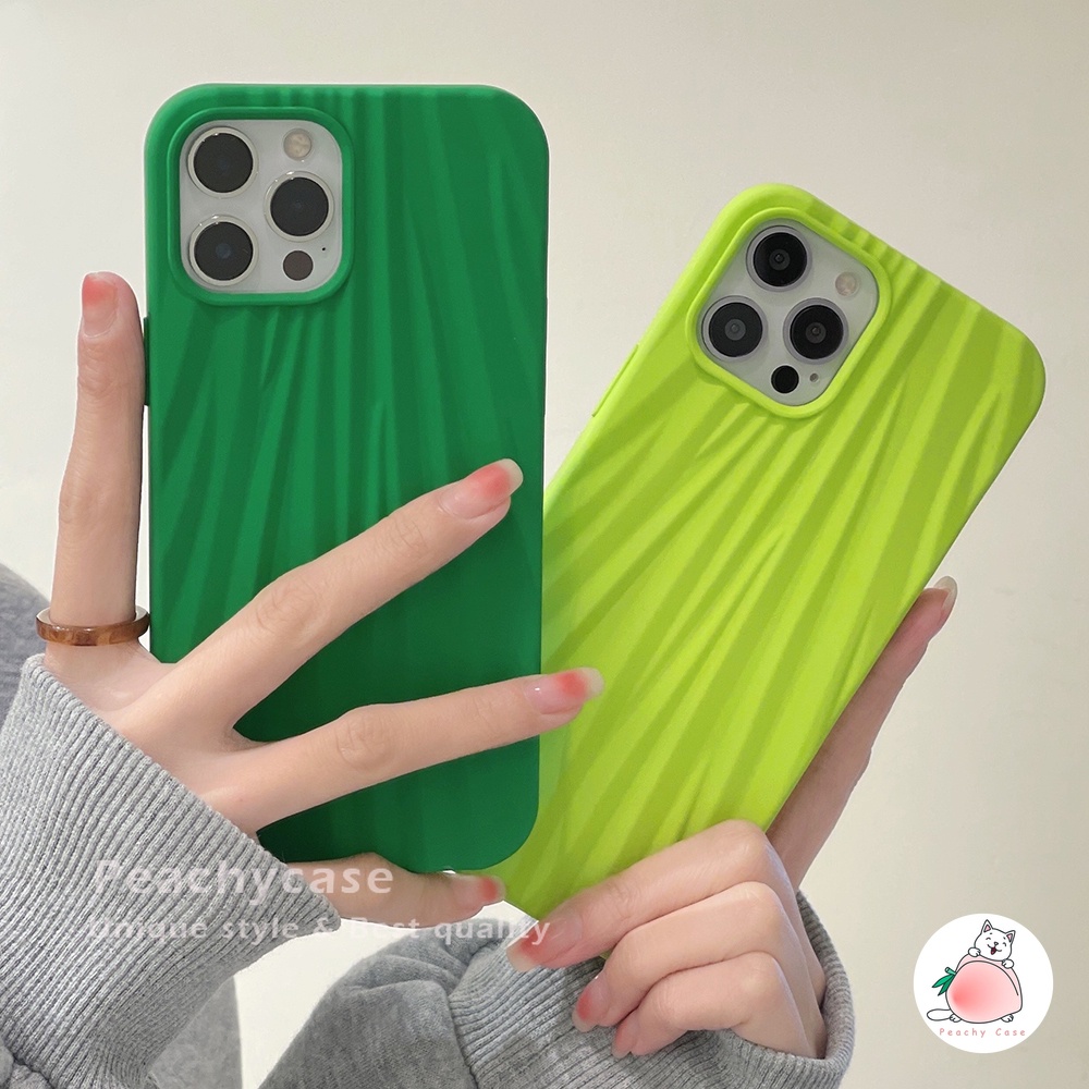 Ốp điện thoại TPU dẻo màu vàng/ xanh lá phản quang độc đáo thích hợp cho IPHONE 13 12 11 PRO MAX X XS MAX XR XSMAX