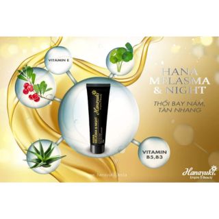 Date 2022-kem trị nám da hana melasma & night