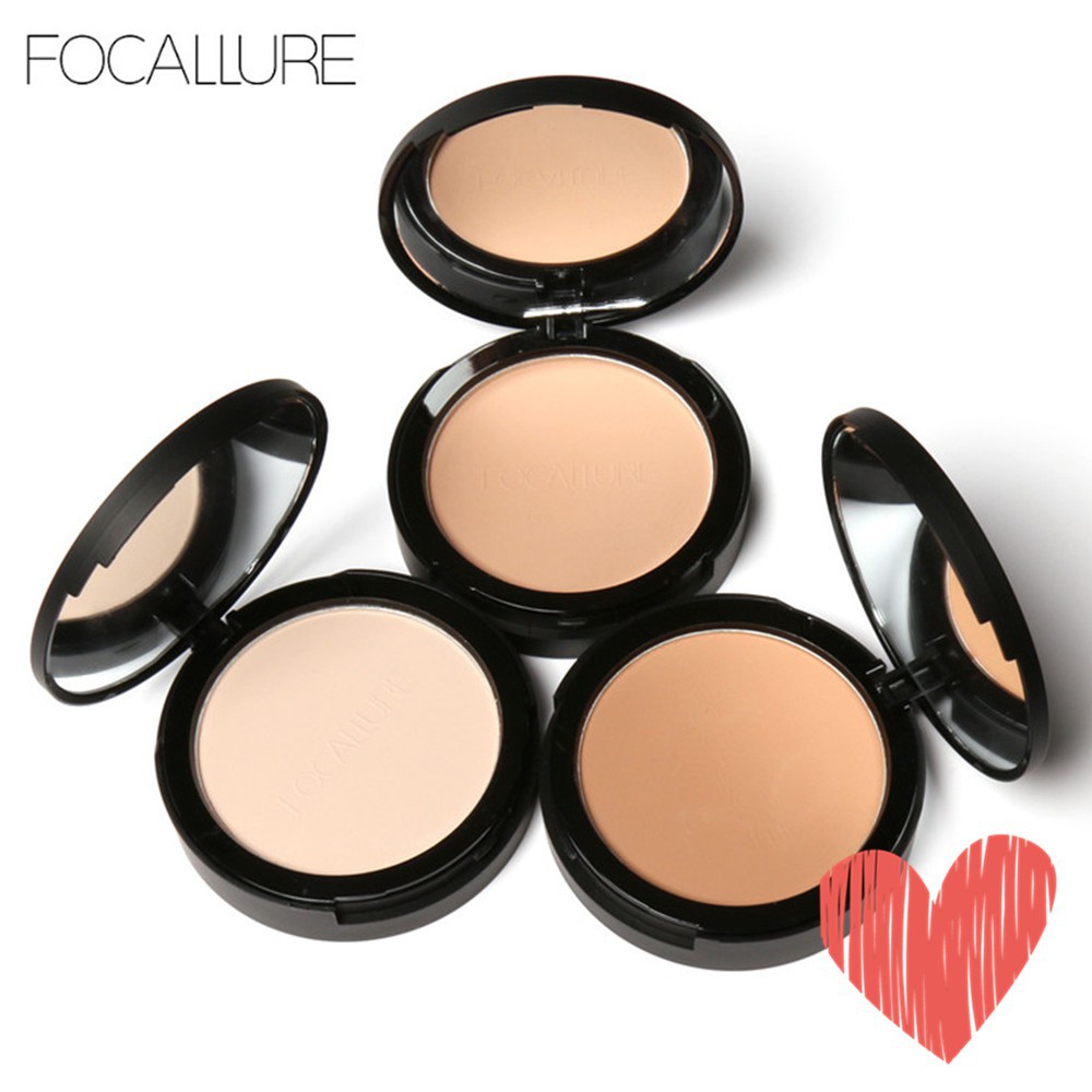 [Hàng mới về] FOCALLURE Hộp phấn phủ có thể sử dụng lúc ướt hoặc khô giúp kiểm soát dầu nhờn | BigBuy360 - bigbuy360.vn