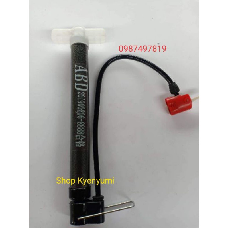 Bơm Tay Xe Đạp &amp; Xe Máy Mini ( Loại Xịn, Loại Tốt Và Thường)