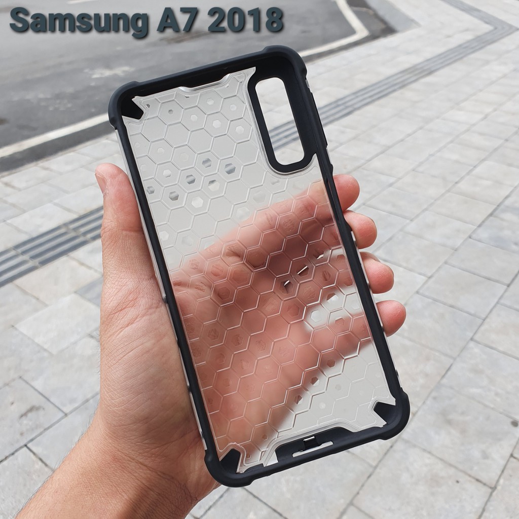 Ốp Samsung A7 2018 , A20 , A30 , A50, A70 chống sốc họa tiết tổ ong | BigBuy360 - bigbuy360.vn