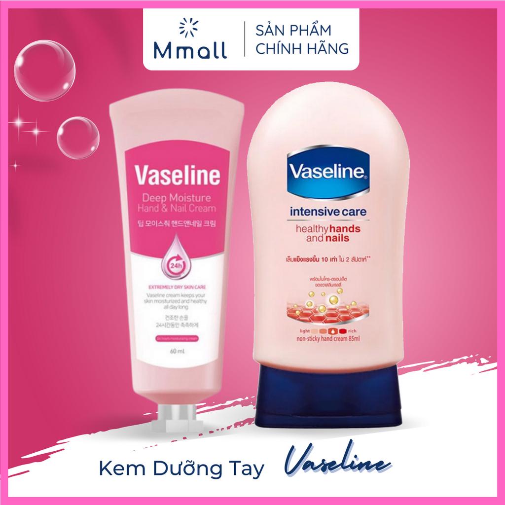 Kem Dưỡng Da Tay & Móng giúp da mịn màng Vaseline 24h Deep Moisture Hand & Nail Cream