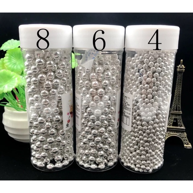Bi bạc lọ 130 gam các cỡ