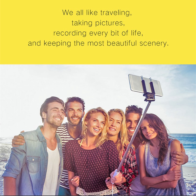 Gậy chụp ảnh tự động Bluetooth không dây 3 trong 1 dành cho iphone / Android / Huawei Có thể gập lại cầm tay Monepad Shutter Remote Chân mở rộng mini BPTZ4 | BigBuy360 - bigbuy360.vn