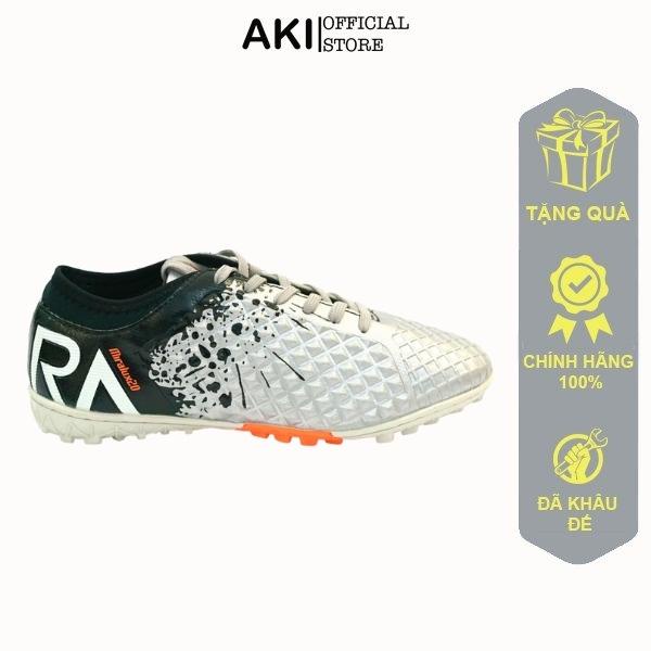 Giày đá bóng cỏ nhân tạo Mira Lux 20 Xám thể thao nam chính hãng phong cách - LU001