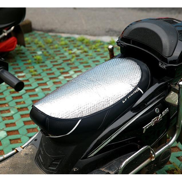 Combo 5 Tấm phản quang che nắng chống nóng yên xe máy, che bụi, che mưa loại tốt