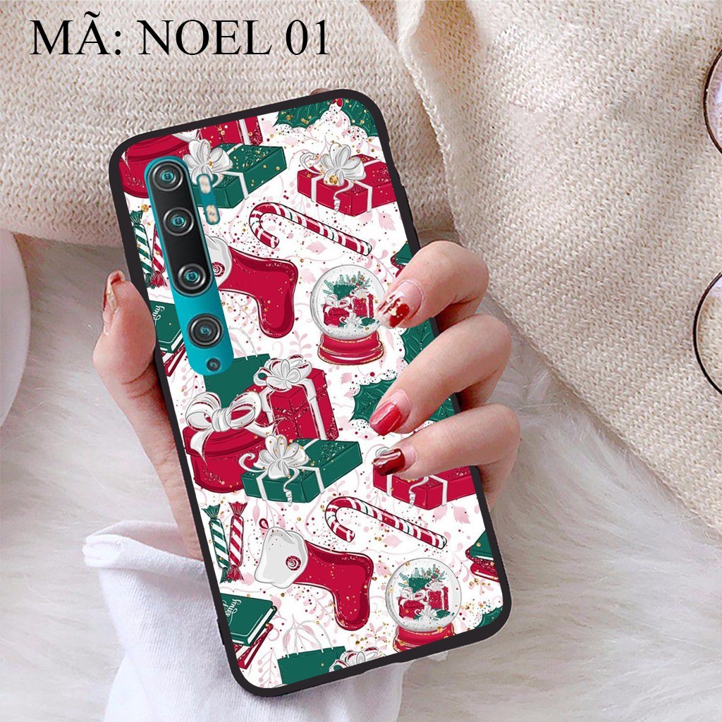 Ốp lưng Xiaomi Mi Note 10 Pro viền dẻo TPU BST Giáng Sinh Vui Vẻ