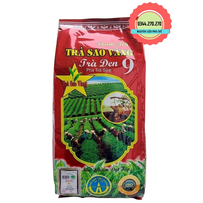 Trà Đen Số 9 Sao Vàng - Gói 500gr