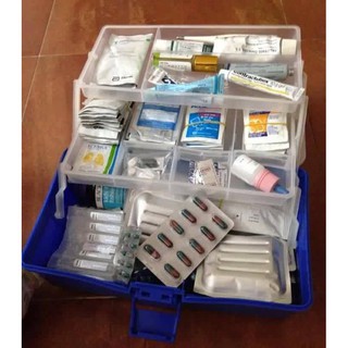 Hộp đựng thuốc 3 tầng đa năng