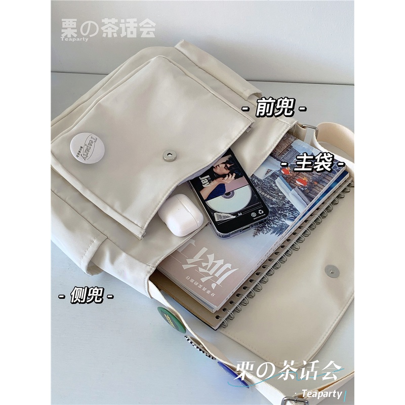 Túi Đeo Chéo Phong Cách Harajuku Nhật Bản Cho Nam Nữ