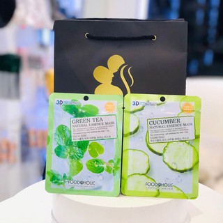 Mặt nạ 3D FOOD A HOLIC HÀN QUỐC