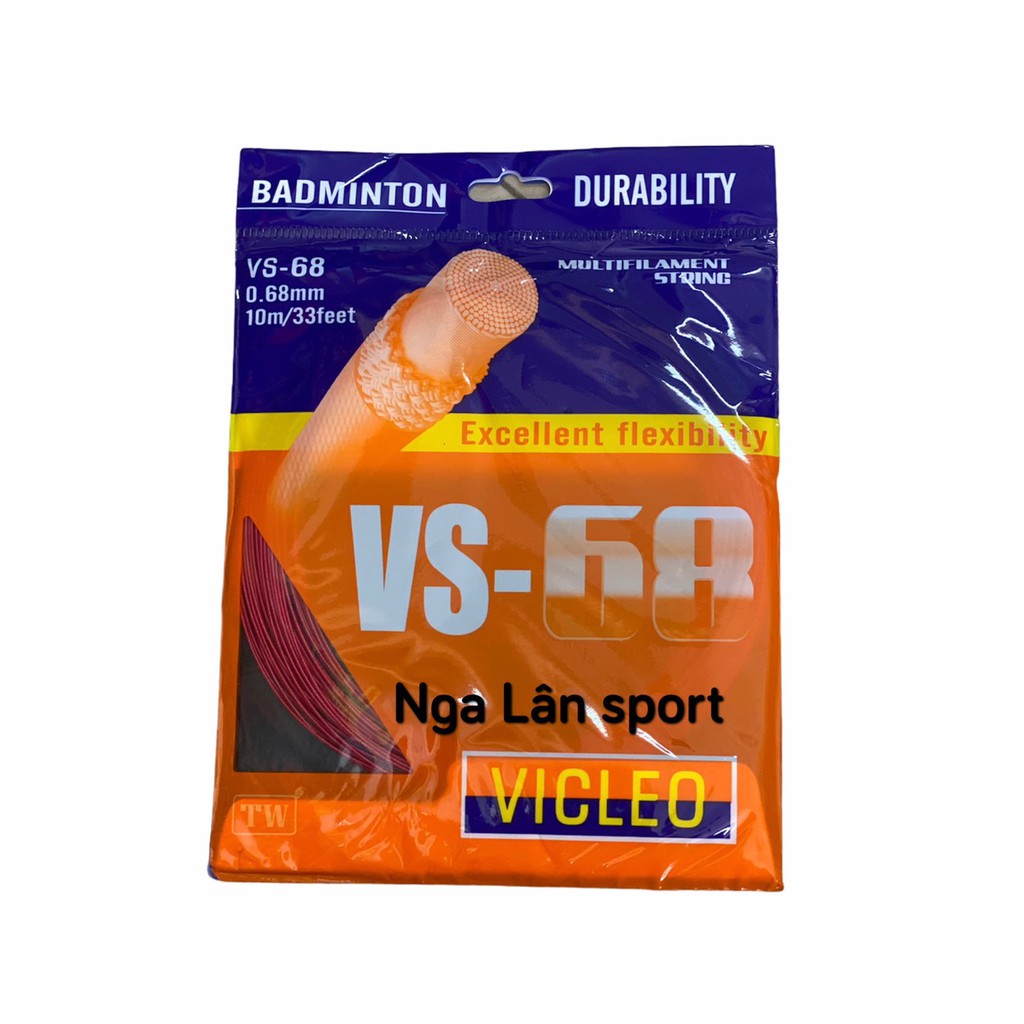 Dây căng vợt VS-68 siêu rẻ, chất lượng, màu sắc đa dạng