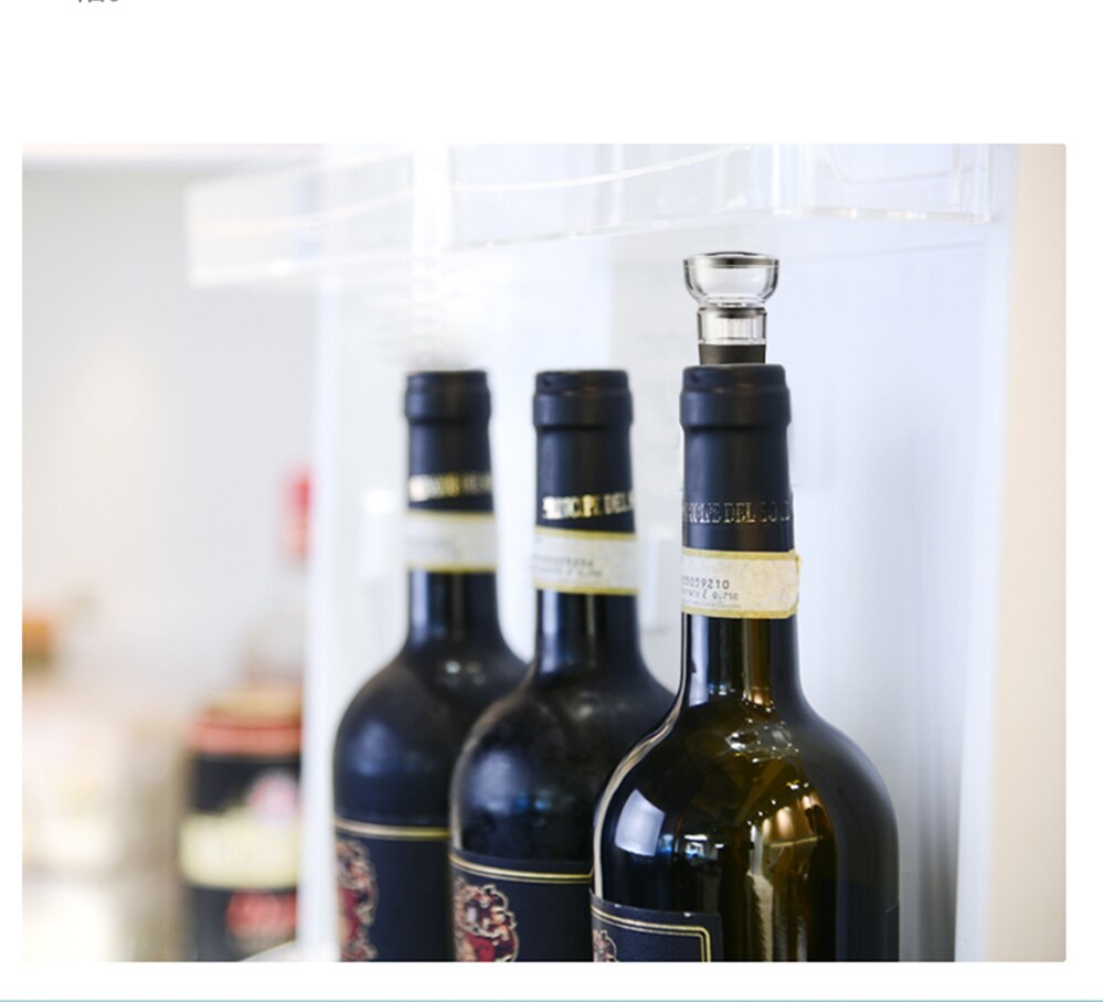 UARELiFFE Red Wine Vacuum Stopper Wine Pourer Set