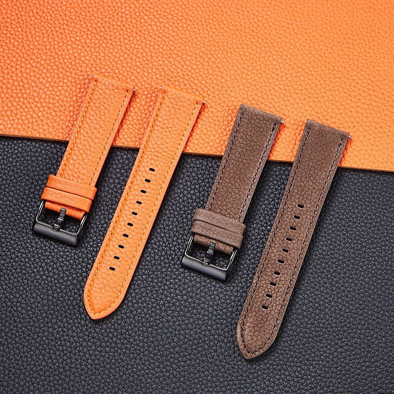 HUAWEI Dây Đeo Bằng Da Thật 2 / Pro Cho Đồng Hồ Thông Minh Xiaomi Mi Watch S1 Active / Color 2 / Pro GT3 GT 3 Pro 43 46 42 46mm