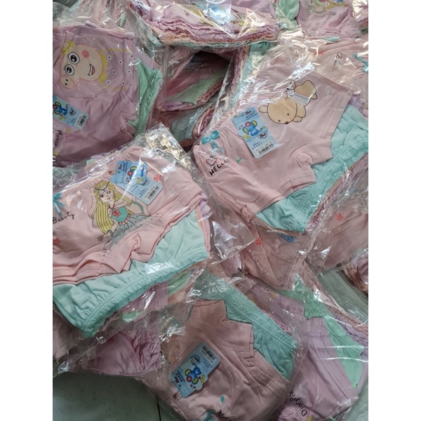 {10-30kg} Quần chip đùi bé gái loại đẹp (chất thun lạnh mát)