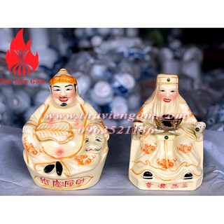 Bộ Thần Tài ( ông ĐỊA ) kim sa chuẩn BÁT TRÀNG