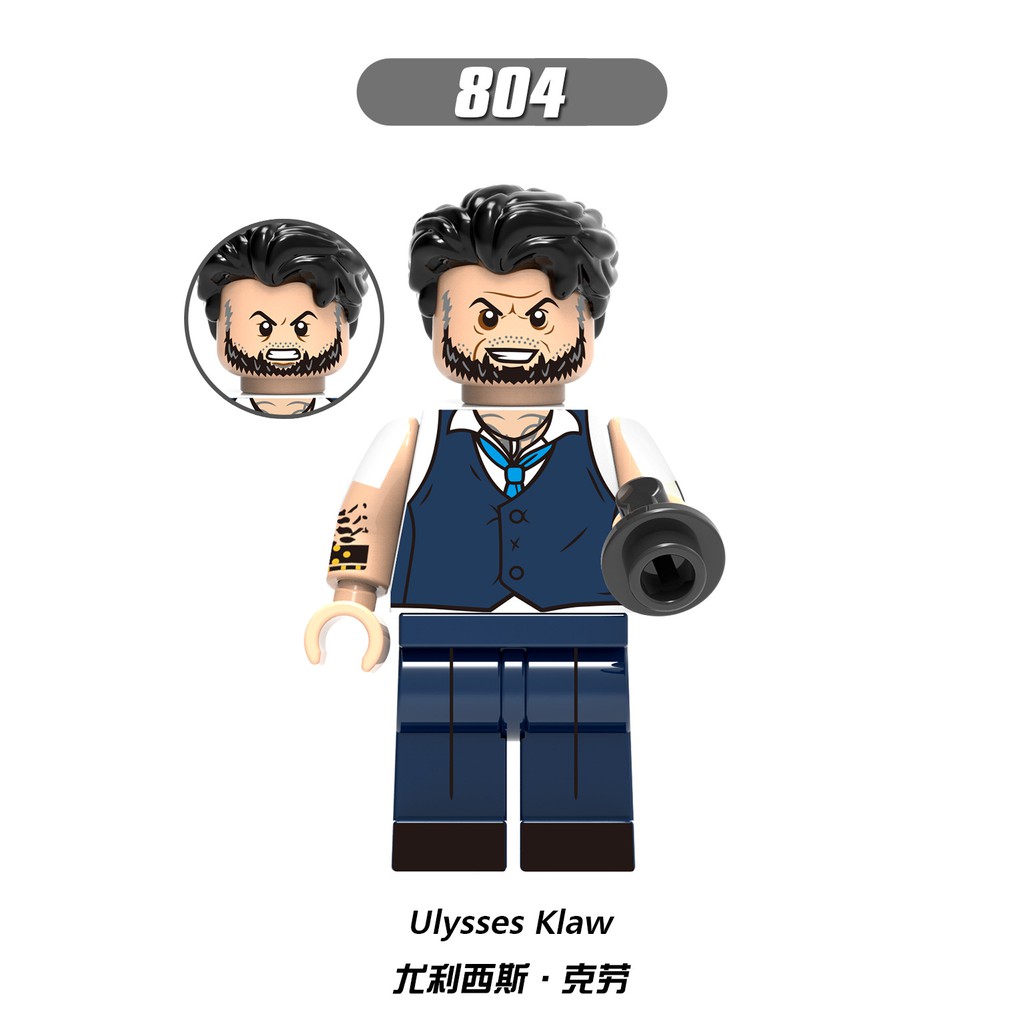 Đồ Chơi Lego X0184 XH804 Ulysses Klaw Black Panther Shuri Marvel Độc Đáo