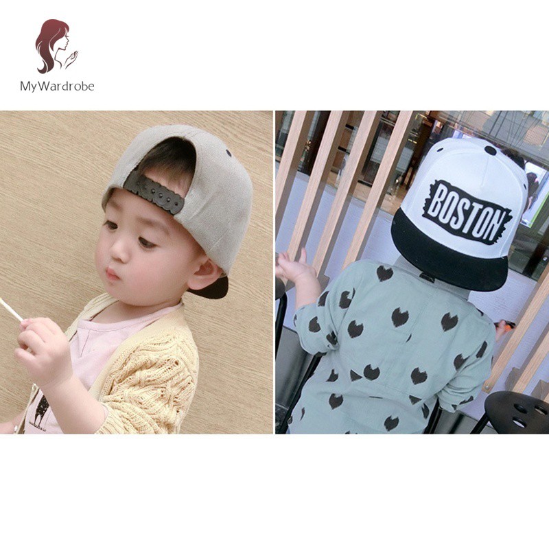 Nón Lưỡi Trai Phong Cách Hip Hop Cá Tính Cho Bé