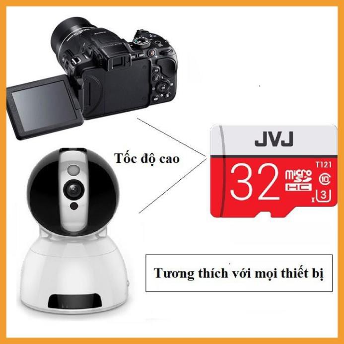 Thẻ nhớ JVJ 32G ProU3 Class10 – chuyên dụng cho CAMERA, hàng tốt giá tốt BH 5 năm, 1 đổi 1 | BigBuy360 - bigbuy360.vn