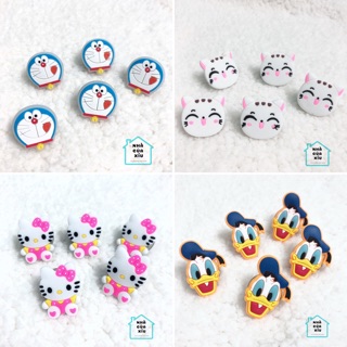 Nút gắn dép có đèn hình Doraemon