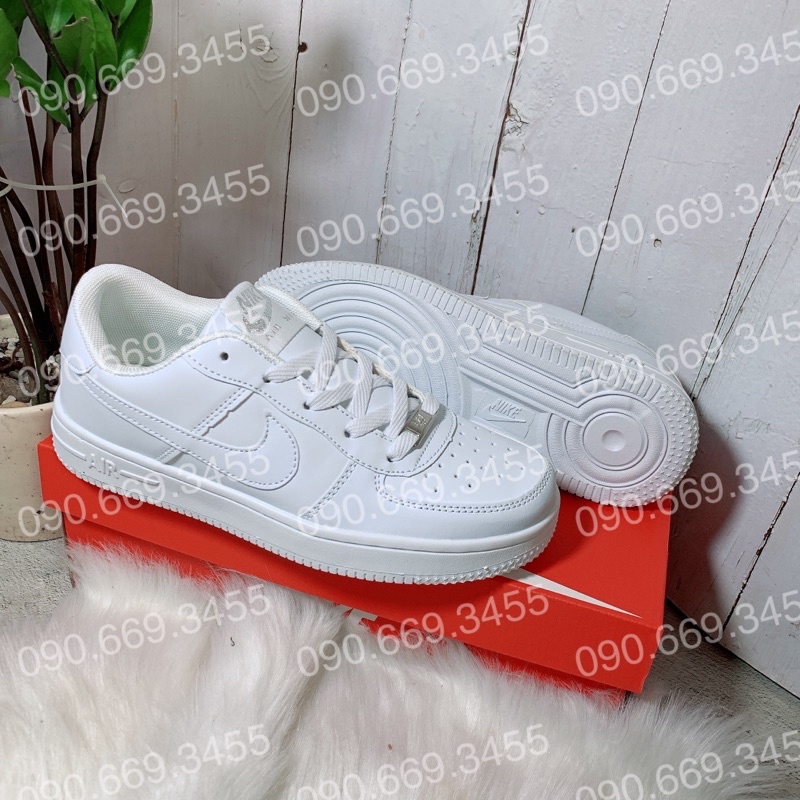 Giày nam nữ trắng lv8 trắng đen loại chuẩn - kèm hộp 25
