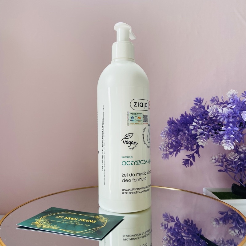 (✅ Sữa Tắm Ziaja Ziaja Med Anti- imperfections Formula Cleansing 400ml