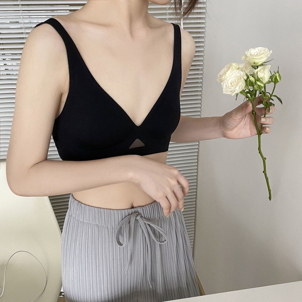 Áo Ngực Latex Mỏng Không Gọng Chống Chảy Xệ Lưng Cho Nữ
