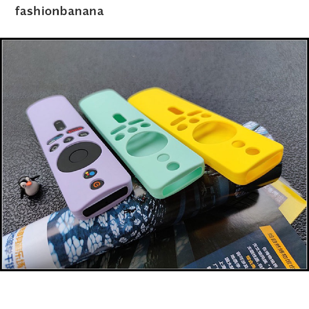 Fashionbanana Silicone Remote Control Case For Xiaomi Mi Box S/4X Mi Remotes Control Protector TYU
