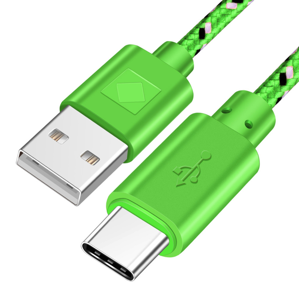 Dây Cáp Sạc Nhanh Usb Loại C 2 Trong 1 Dài 1m / 2m Tiện Dụng