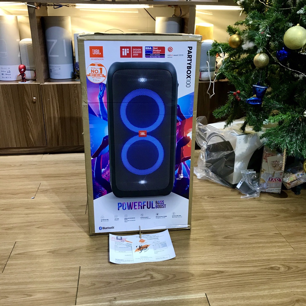 Loa Bluetooth JBL PartyBox 100 - Cận Audio