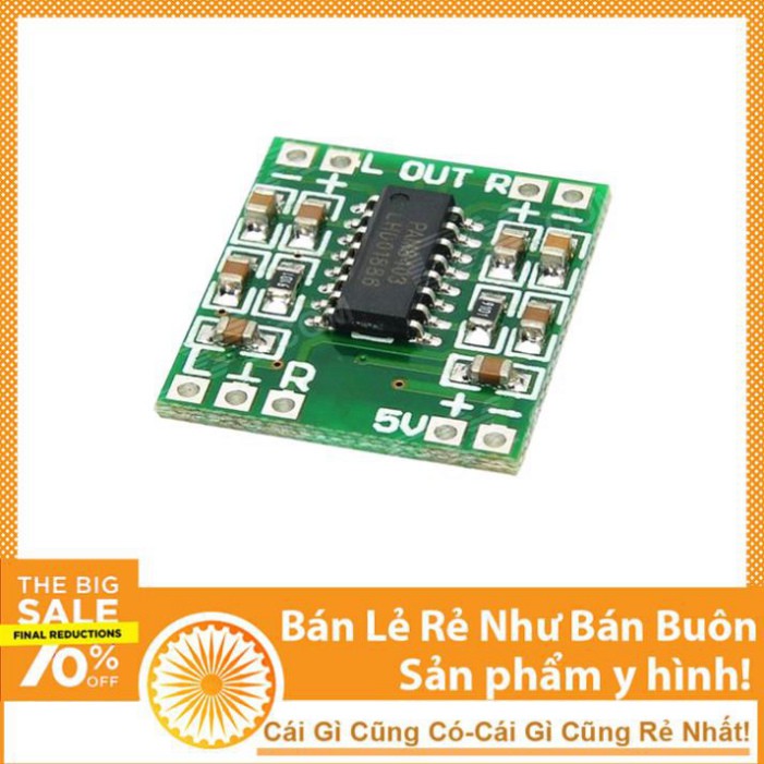 Mạch Khuếch Đại Âm Thanh 2x3W PAM8403 Không Triết Áp