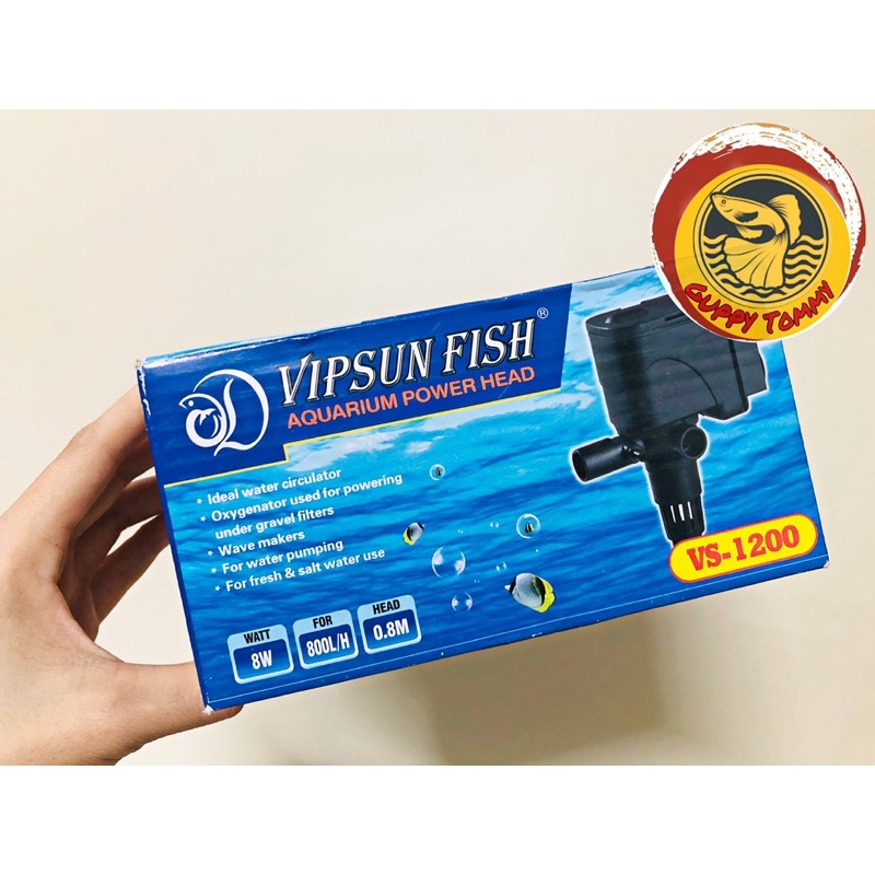 Máy bơm rời lọc nước  8W VIPSUN VS-1200