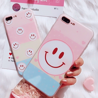 Compatible For Samsung Galaxy A14 A34 A54 M23 M33 A22 A32 A52 A52S M22 M32 M12 A12 A03S A02S S8 S9 S10 Plus S20 FE M51 M21 M31 M20 M30S Ốp điện thoại in hình mặt cười cho