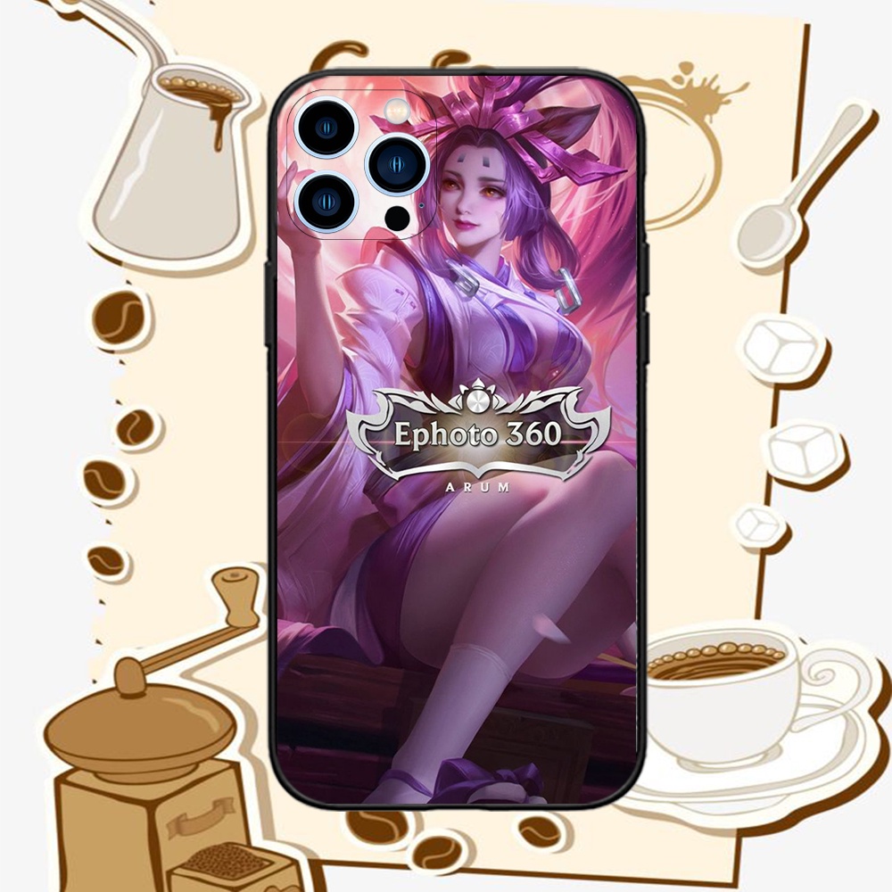 Ốp Iphone 11/12/13 Pro Max in hình tướng liên quân Airi / Alice /Amly /Annette /Arum /Bright siêu đẹp siêu ngầu