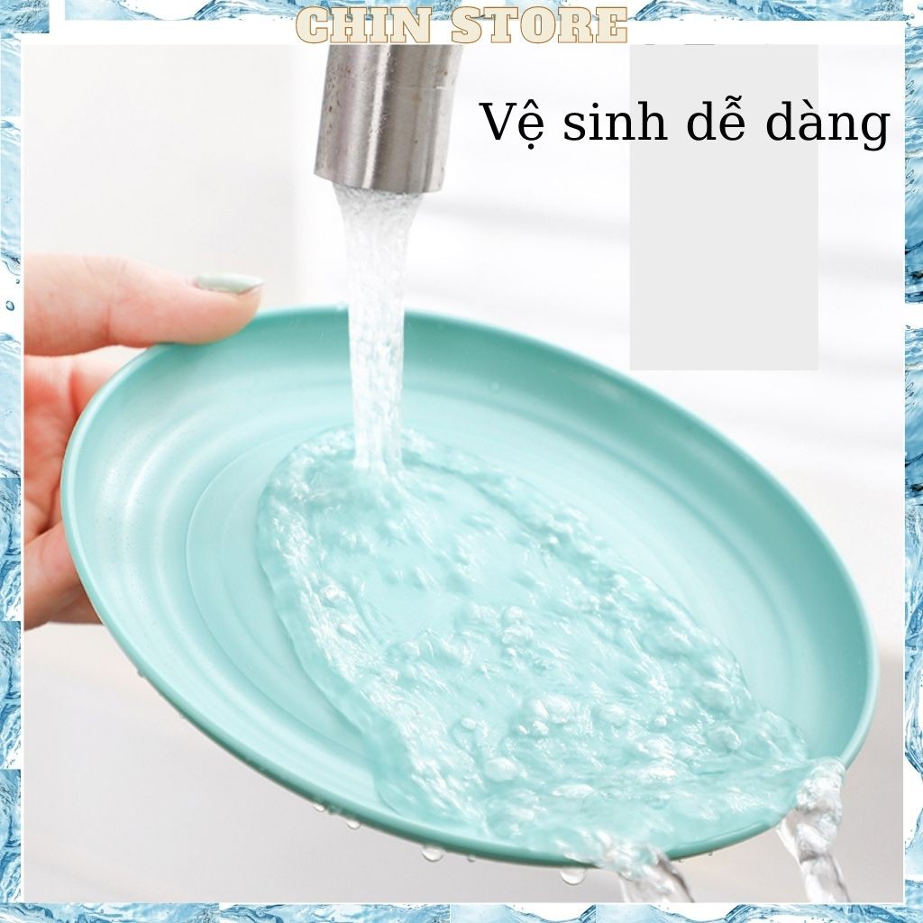 Đĩa, đĩa nhựa đựng trái cây, thực phẩm sang trọng, lịch sự và tiện lợi