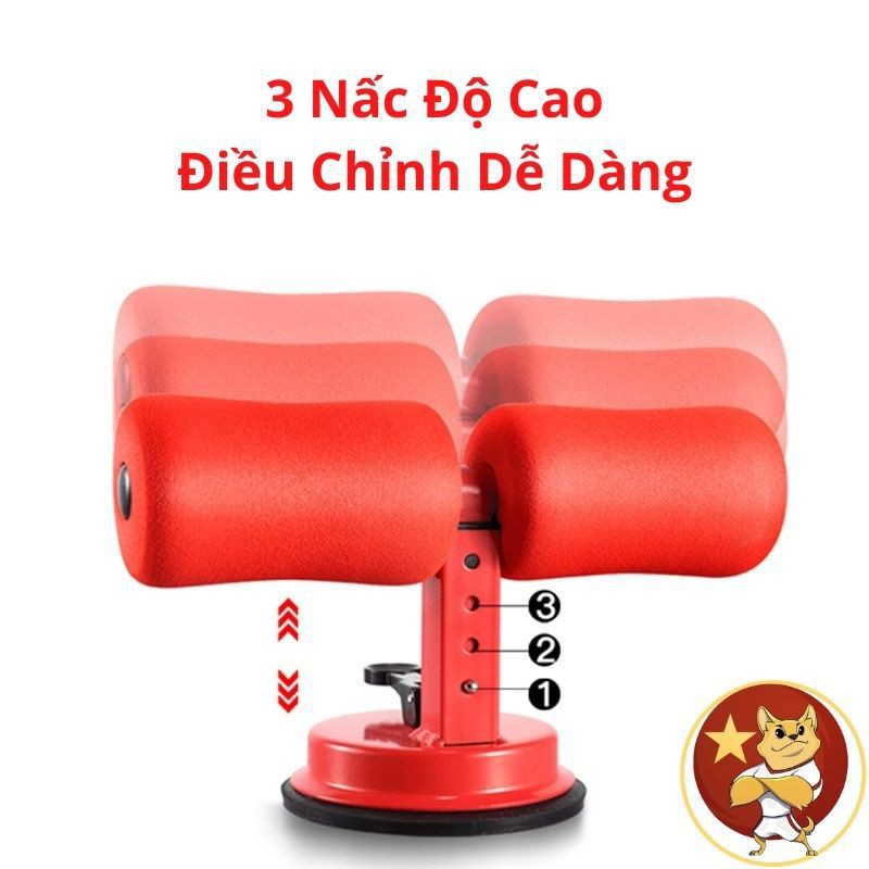 ĐM QAXC Dụng cụ tập cơ bụng, máy tập bụng chữ T hít chân không tại nhà giảm mỡ bụng dưới cho eo thon bụng 6 múi Cậu Vàng